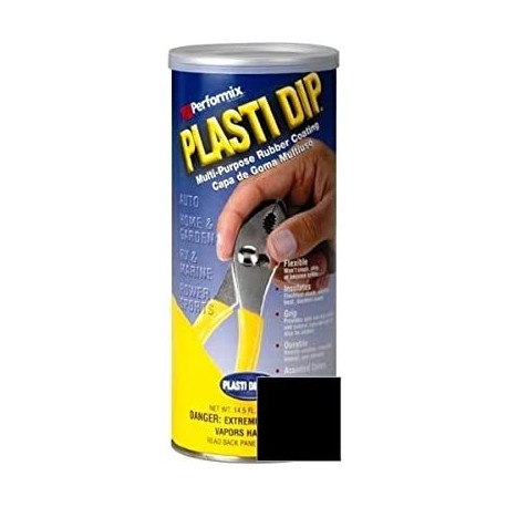 Performix Plasti Dip Capa de goma multiuso en lata de 429 ml, color negro