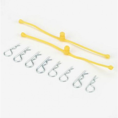 DUBRO BODY KLIP RETAINER Yellow