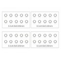 MR33 SHIM WASHER SET 3MM 10pcs