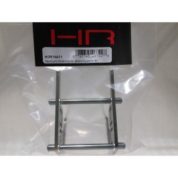 Hot Racing HOR14A11 Titanium Motorcycle Stand Kyosho M