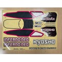 KYOSHO INFERNO NEO DECAL IFB161-DC01