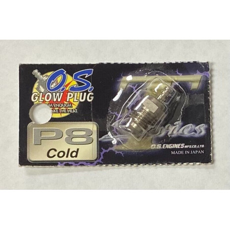 O.S. Engines P8 Glow Plug Cold 