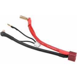 HRCSPAIN Cable de conexión RC, 12 AWG, 4 mm, conector macho recto, accesorio T hembra para batería de litio 2S 7,4 V