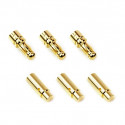 HRCSPAIN Brushless Motor Connector Set 3.5mm Male 3pcs  Female 3pcs