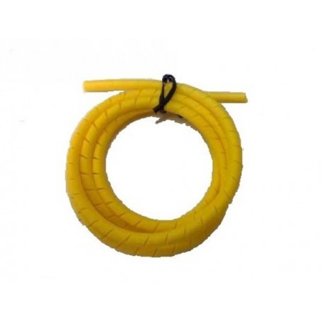 186000050 Ansmann Spiraltube 1.5mm yellow PU -