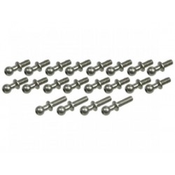 3 RACING A18-15 64 Titanium ball stud (20pcs)