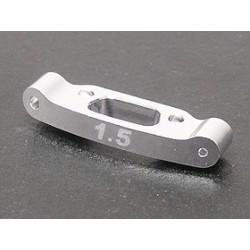 3 RACING RC18-017/SI Aluminio Rear Toe Out Mount Silver