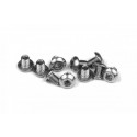 902304 X RAY M3x4 stainless hex screws Button head