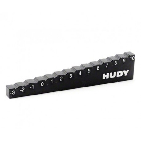 HUDY 107712 Galga altura chasiss 3.0-10mm para 1/10