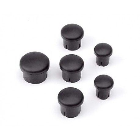 HUDY 195000 Tapon para llave (Set 3+2+1 Negro)