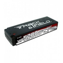 DUALSKY 33588 XP52002TF-RE, Racing Edition  7.4V 5.2Ah 2S1P LiPo pack w/ ABS case. 65C discharge & 6C charge.