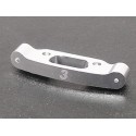 RC18-018-SI 3 RACING Aluminio Rear Toe Out Mount Silver