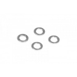 XRAY 372290 3.2x4.8x0.5mm Aluminum Ride Height Shim (4)