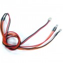 YEAH RACING LK-0021RD Neones Inferiores Crystal Light Rojo con conector