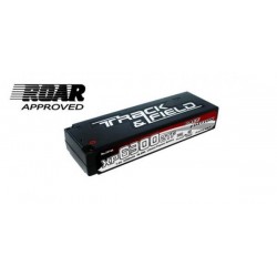 DUALSLY 33744 XP63002TF-RE, Racing Edition  7.4V 6.3Ah 2S1P LiPo pack w/ ABS case. 70C discharge & 6C charge.