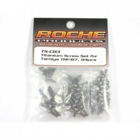 ROCHE ROC-TS-CB1 Titanium Screw Set for Tamiya 416X