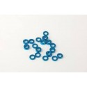 ROC-OP-003B Roche 3 x 5,5 mm Alum Spacer (1/1,5/2 mm) (4pcs each), Blue