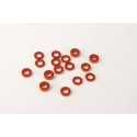 ROC-OP-003O Roche 3 x 5,5 mm Alum Spacer (1/1,5/2 mm) (4pcs each), Orange