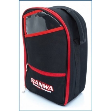 Sanwa Transmitter Carrying Bag 2 (black/red)