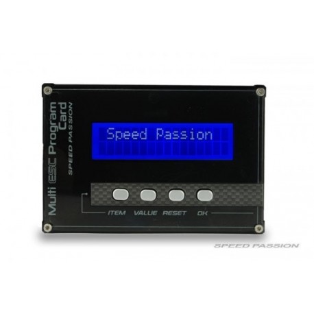 SPEED PASION SP-SPLCD01 LCD Professional Program Card