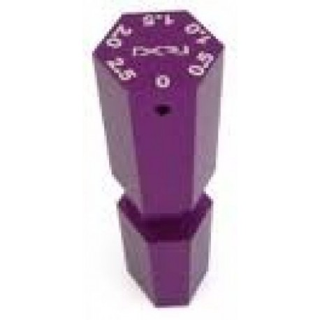 XE-LIM-0010M Xenon Camber Gauge, Purple