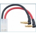 LRP 65838 Cable adaptador 4mm a Tamiya