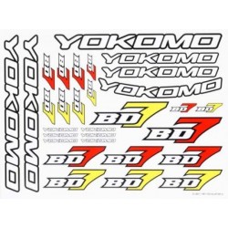 YOKOMO ZC-BD7-1 BD7 Decal