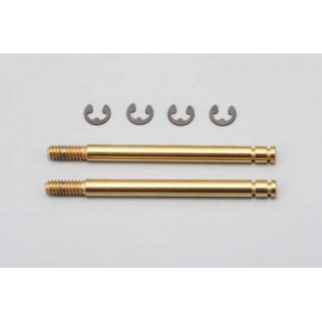 YOKOMO YS-5S-2T 40.7mm Titanium Coated Shock Shaft (L Size/2pcs)