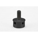 YOKOMO YF-24ROBK Aluminum outer wheel hub (Right/Black) for YRF 001 series