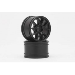 YOKOMO GT-29E2 ENKEI-2 Front Wheel for GT series(Black 2pcs)