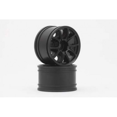 YOKOMO GT-30E2 ENKEI-2 Rear Wheel for GT series (Black 2pcs)