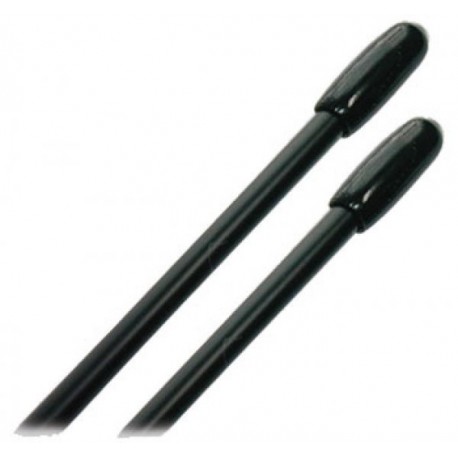 MM-MK-APK Muchmore Pro Antenna Pipe Black with cap (2pcs)