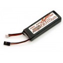 MM-MLI-KT2500 MLI-KT2500 Much More Li-Po Battery 2500mAh/7.4V 3C Flat Size for Sanwa M12,MT4