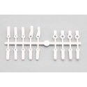 Rod End Plastic Parts (White)