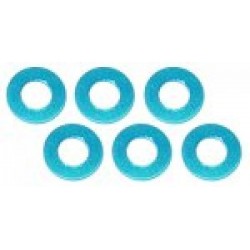 MM-MW3-20B Muchmore Aluminium Adjust Spacer 3,0 x 2,0 mm, Blue