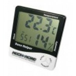 MR-RH3K MUCH MORE Race Helper , Clock Temperature Humidity, Black