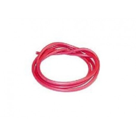 MR-WR16 MUCHMORE 16AWG SILVER WIRE 90CM ROJO