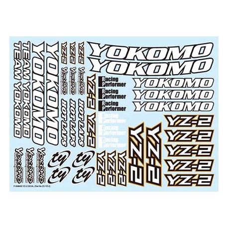 YOKOMO ZC-YZ-2 YZ-2 Decal