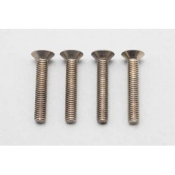 YOKOMO ZC F318T Titanium Flat Head Socket Screw M3 18mm 4pcs  BMA  2