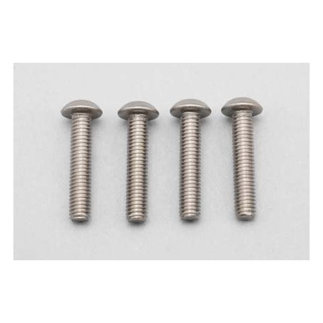 YOKOMO ZC BH315T Titanium Button Head Socket Screw M3 15mm 4pcs  BMA  2