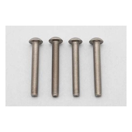 YOKOMO ZC BH322T Titanium Button Head Socket Screw M3 22mm  4pcs  BMA  2