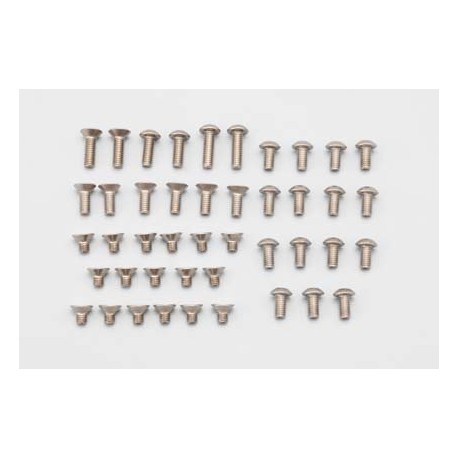 YOKOMO R12- 33T Titanium 3mm Screw Set (44pcs)