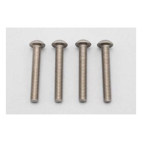 YOKOMO ZC BH322T Titanium Button Head Socket Screw M3 22mm  4pcs  BMA  2