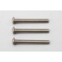 YOKOMO ZC BH322T Titanium Button Head Socket Screw M3 22mm  4pcs  BMA  2