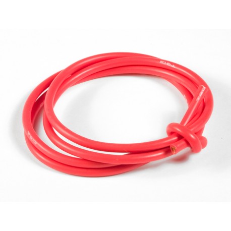 TQ RACING CABLE PURO SILICONA 13AWG ROJO