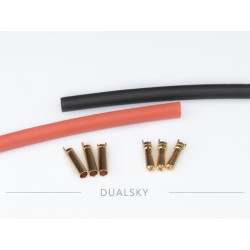 DUALSKY 40477 CONJUNTO DE CONECTORES BULLET 3MM