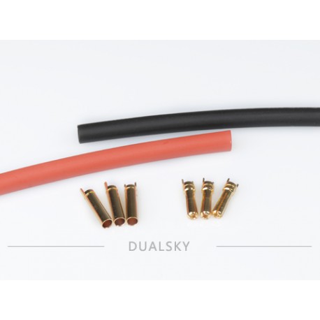 DUALSKY 40477 CONJUNTO DE CONECTORES BULLET 3MM