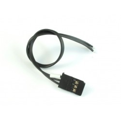 Roche  Futaba Servo Wires with Golden Connector Black