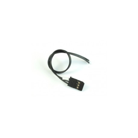 Roche  Futaba Servo Wires with Golden Connector Black