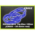 CORE RC CR052 Silicone Wire 12g - Blue 1 Metre